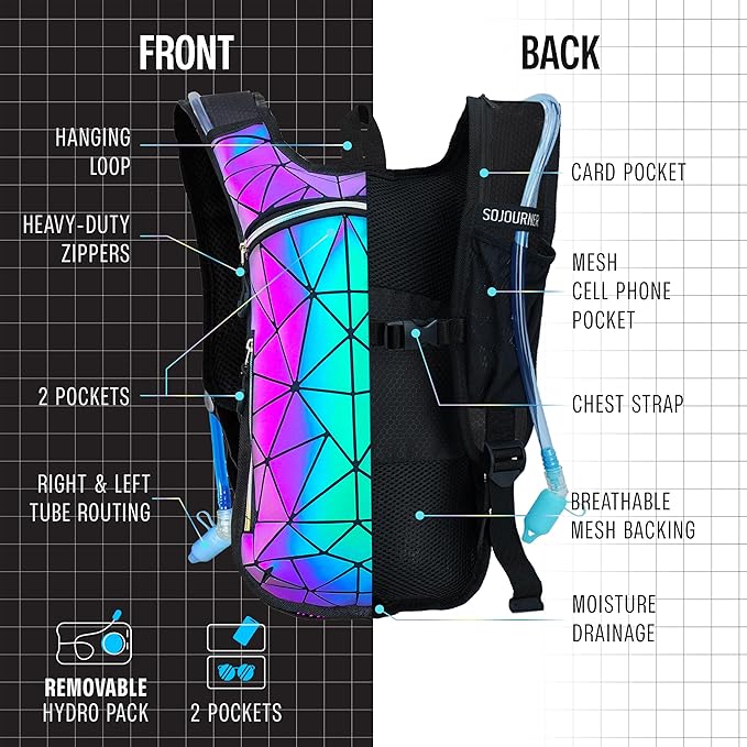 Sojourner Rave Hydration Pack - Image 3