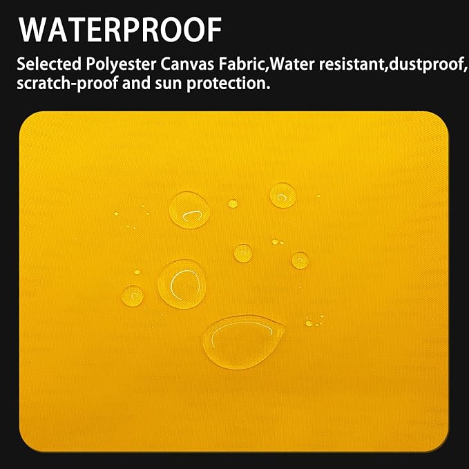 Gheeidau Canvas Repair Patch 9×11 Inch 3Pcs Waterproof Self-Adhesive Fabric - Image 2