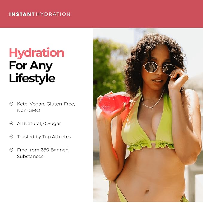 Instant Hydration Sugar Free Electrolytes Powder Packets - Image 9