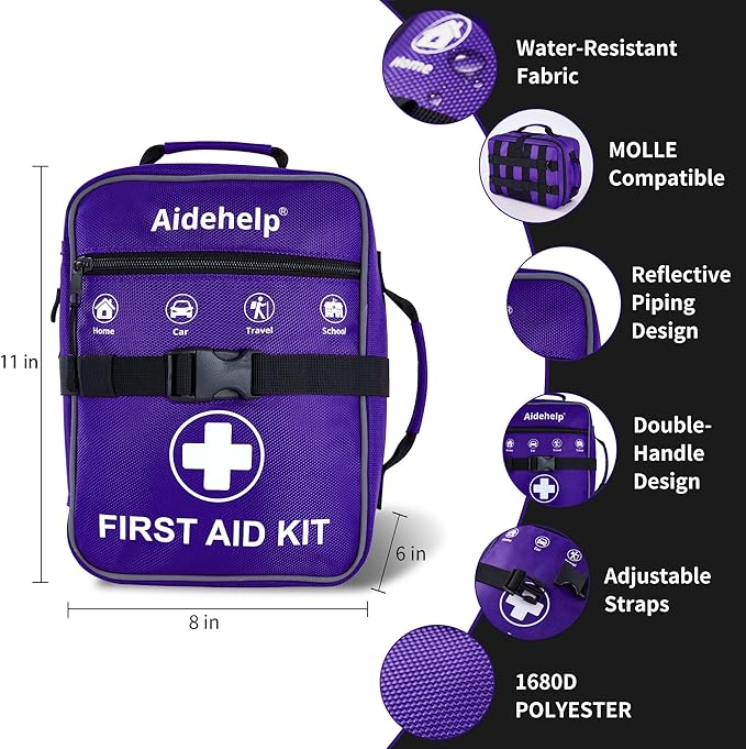 520 Pieces Premium First Aid Kit - Image 4