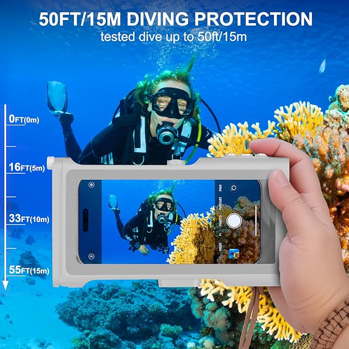 Universal Underwater Phone Diving Case - Image 3