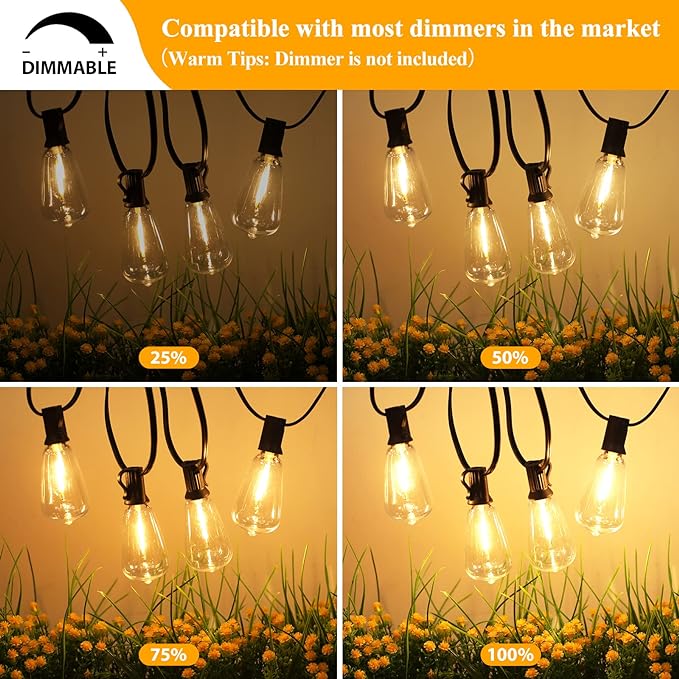 Brightever 30FT LED Outdoor String Light - Image 4