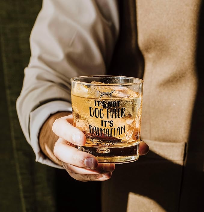 Nogrit Dalmatian Gifts, Whiskey Glasses 10 oz, Dog Lovers Gifts, Funny It's Not - Image 4