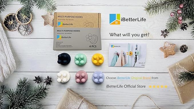iBetterLife 5Pcs Silicone Toothbrush Holders - Image 2