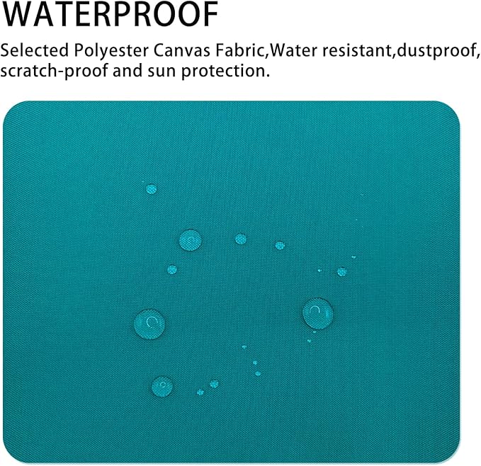 Gheeidau Canvas Repair Patch 9×11 Inch 3Pcs Waterproof Self-Adhesive Fabric - Image 2