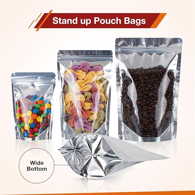 BELLE KR® Pint Mylar Bags for Food Storage - Image 6