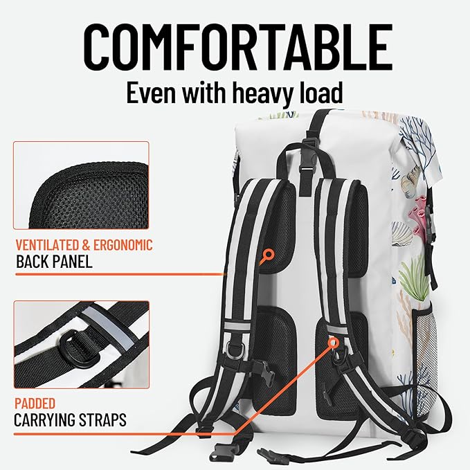 Dry Bag Waterproof for Women Men, 5L Roll Top Lightweight Dry Storage and - Image 6