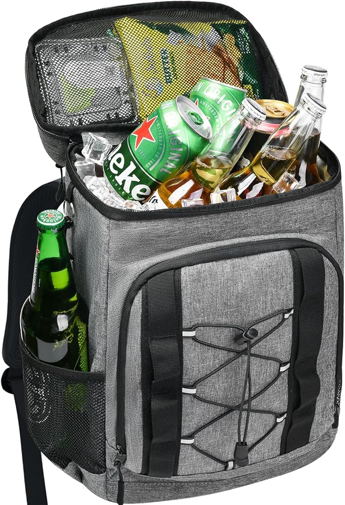 33 Cans Insulated Backpack Cooler by Unknown