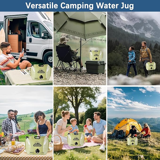 Water Jug Camping 2.1 Gallon Collapsible - Image 7