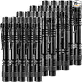 Beieverluck 20 Pack Pen Light Flashlight Mini Small Flashlight by Beieverluck