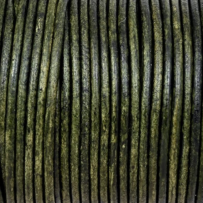 GENIQUE Real/Genuine Round Leather String Cord - Image 4