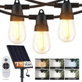 Brightech 104 FT Ambience Pro Solar Powered Outdoor LED String Lights by Brightech