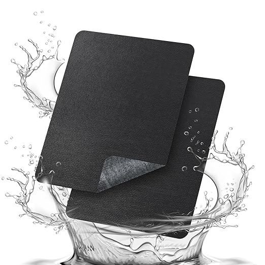 Waterproof Fabric Repair Patch, 9×11Inch 2 Pcs Self-Adhesive Fabric Repair Kit by ForABetterHomeLife