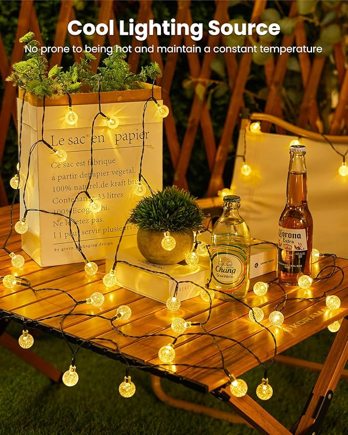 Solar String Lights Outdoor 60 LED 36FT - Image 4