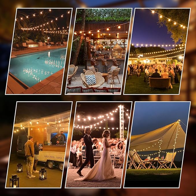 String Lights for Outside, 75FT Patio Lights - Image 7