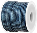 GENIQUE Real/Genuine Round Leather String Cord by GENIQUE