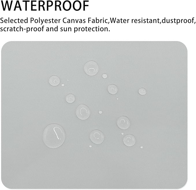 Gheeidau Canvas Repair Patch 9×11 Inch 3Pcs Waterproof Self-Adhesive Fabric - Image 2