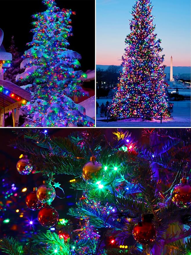 6 Pack 600 LED Solar String Lights - Image 3