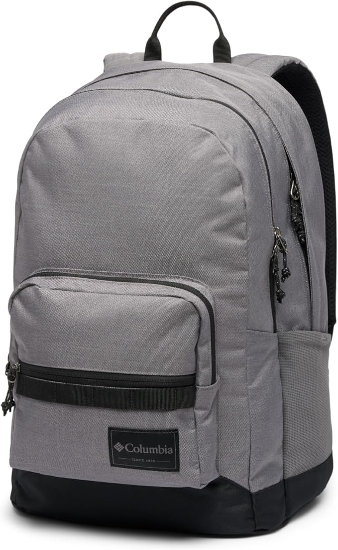 Columbia Unisex Zigzag II 30L Backpack, City Grey Heather/Black, One Size by Columbia