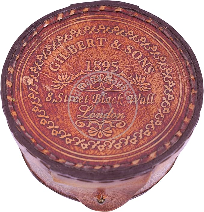 Humaira Nautical Vintage Brass Sundial Compass - Image 9