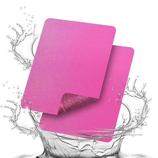 Waterproof Fabric Repair Patch, 9×11Inch 2 Pcs Self-Adhesive Fabric Repair Kit by ForABetterHomeLife