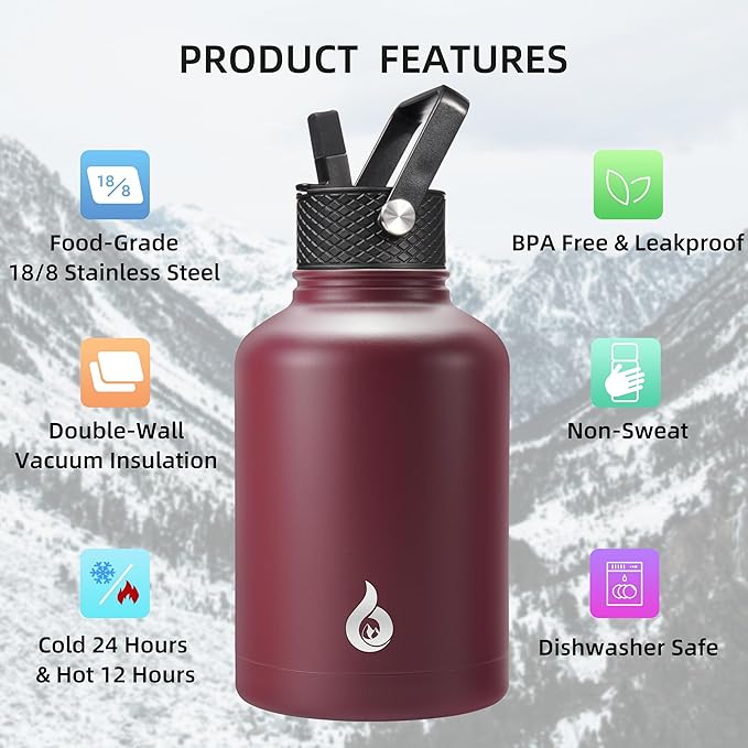 BJPKPK Insulated Water Bottles - Image 3