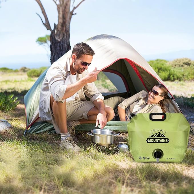 Collapsible 8L Water Storage Bag, BPA-Free Portable Folding Water Jug - Image 8