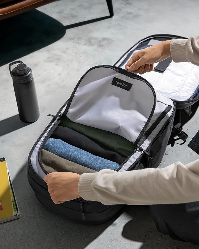 tomtoc Laptop Backpack 32L, Large Business Work Bag Fits 15.6-16 Inch Laptop - Image 8