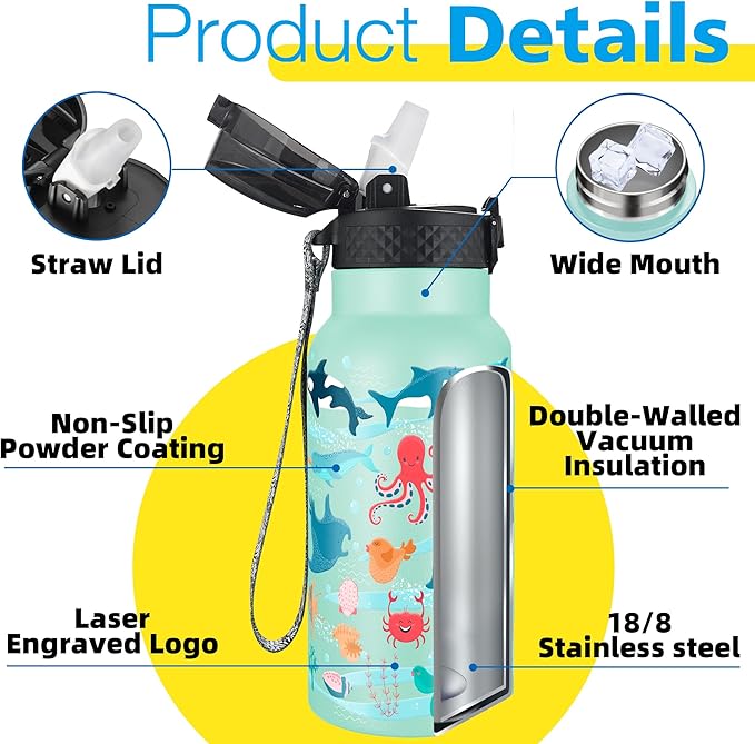 Han's Bottle Kids Water Bottle - Image 5
