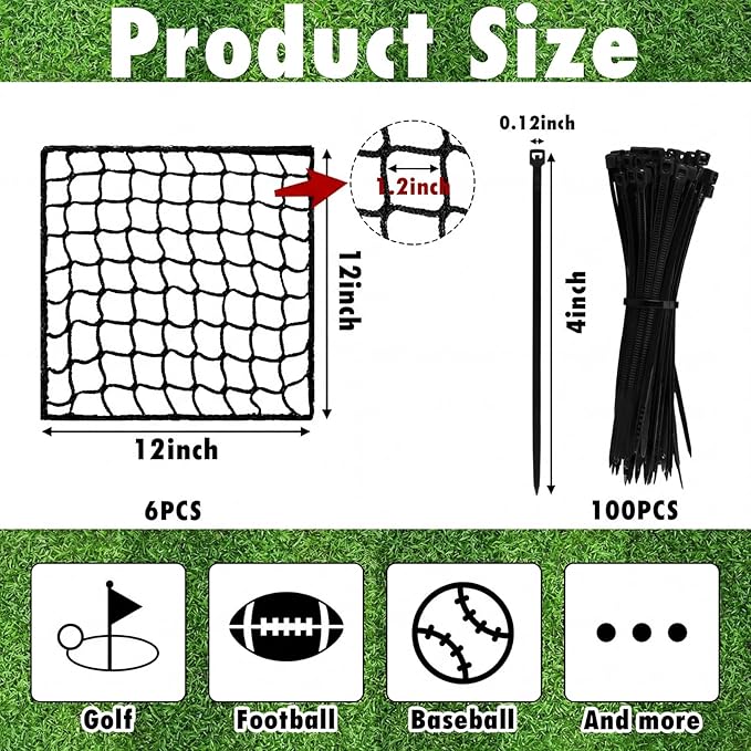 6 Pcs Universal Net Repair Kits - Image 2