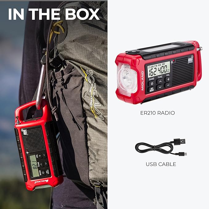 Midland ER210 NOAA Emergency Weather Radio - Image 7