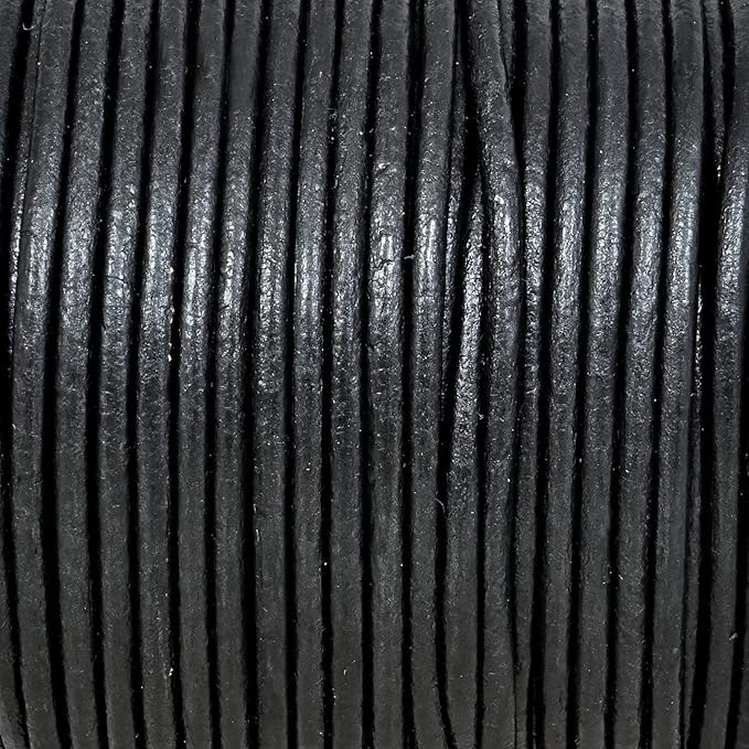 GENIQUE Real/Genuine Round Leather String Cord - Image 4