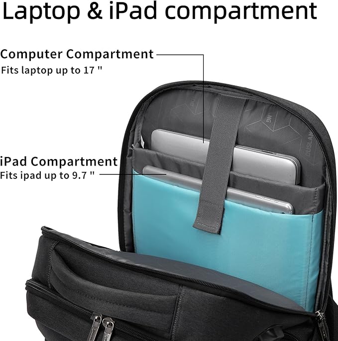 DUSLANG 17 Inch Laptop Backpack - Image 3