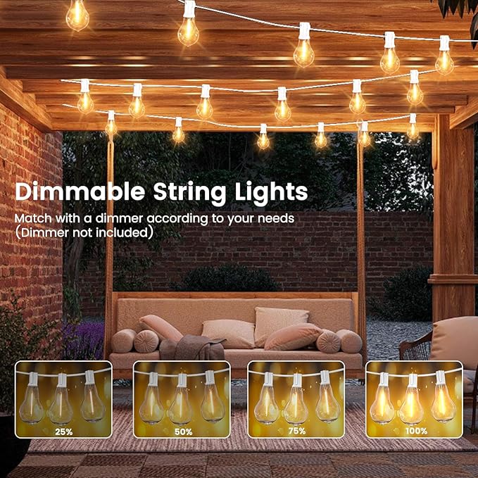 Outdoor String Lights LED String Lights - Image 2