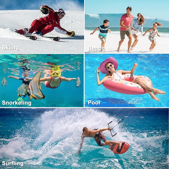 ProCase 2 Pack Waterproof Phone Pouch, Underwater Phone Case Up to 7", Dry Bag - Image 7