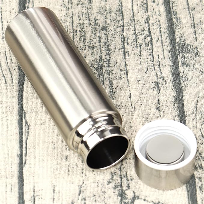 Cute Small Purse Water Bottle, 4.4 Fl. Oz, Mini Slim Flask - Image 9