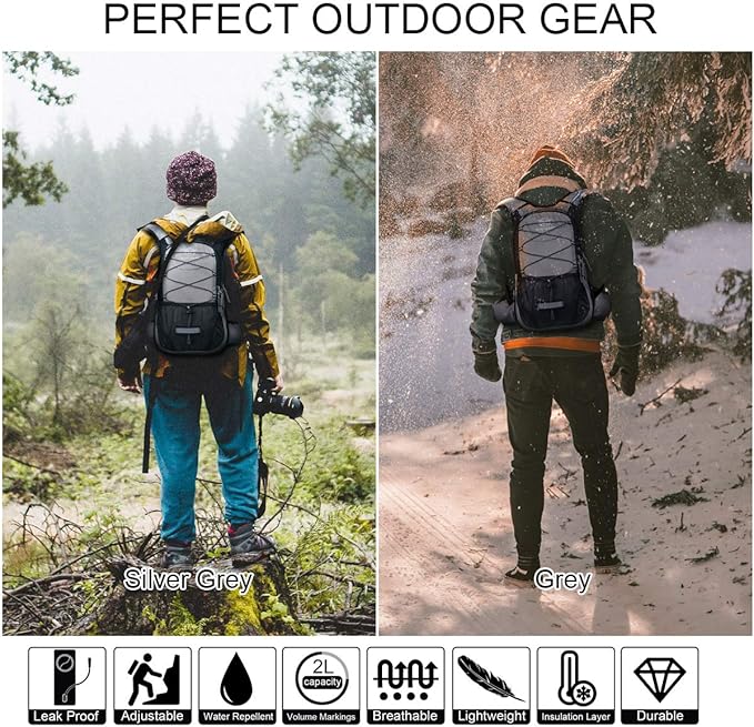 Mothybot Hydration Pack, Insulated Hydration Backpack - Image 9
