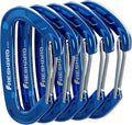 FresKaro 5pcs Nano Carabiner Clips, 8kN 1798lbs, Small Sturdy, Reliable by FresKaro