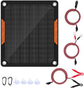 OYMSAE 12V Solar Battery Charger ，5W Waterproof Solar Battery Maintainer by OYMSAE