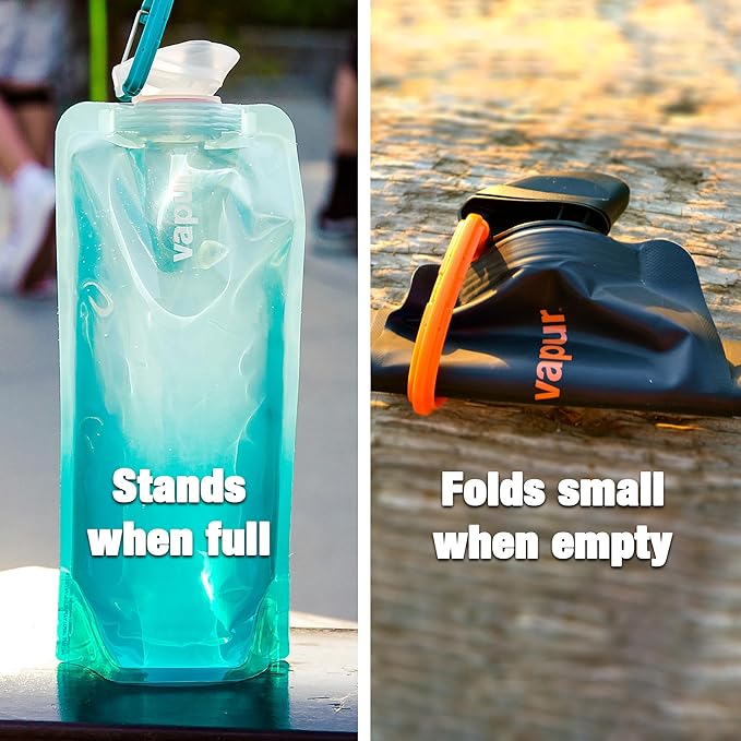 Vapur Flexible, Collapsible Wide Mouth Anti-Bottle - Image 4