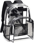 Vorspack Clear Backpack Heavy Duty PVC Transparent Backpack by Vorspack