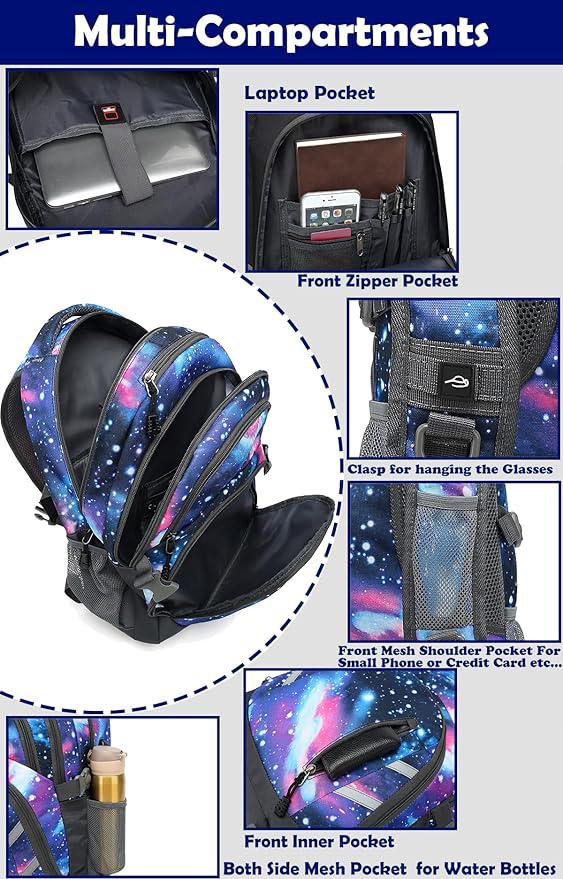 ProEtrade Extra Large Backpack Bookbag - Image 2