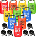 Jexine 10 Pack Dry Bag Waterproof, 5L Ultralight Dry Sacks Roll Top Storage Bag by Jexine