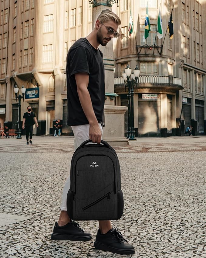 MATEIN 15.6 Inch Backpack for Men Women, 20 L Personal Item Casual Backpack - Image 6