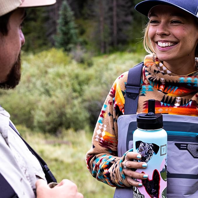 IRON °FLASK Camping & Hiking Hydration Flask - 64 oz Cashmere Cream - Image 9