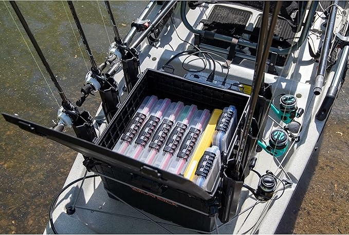 YakAttack BlackPak Pro 16" x 16" Kayak Fishing Crate - Image 9