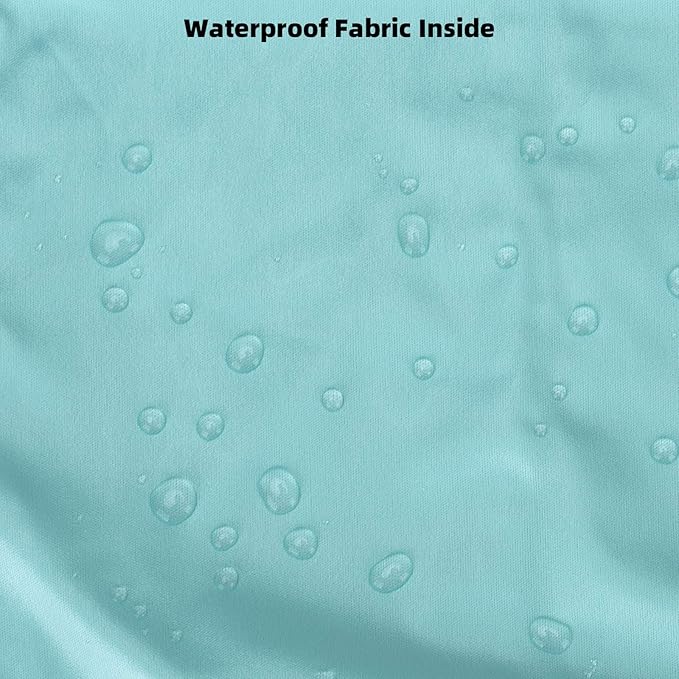 Waterproof Wet Dry Bags with Two Pockets 2-Pack Cloth Diaper Travel Organizer - Image 6