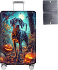 Luggage Cover Protector for 22-24 Inch Suitcases, TSA Approved Elastic Travel by Unknown