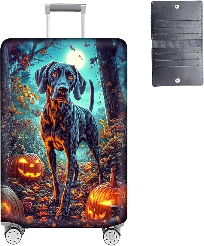 Luggage Cover Protector for 19-20 Inch Suitcases, TSA Approved Elastic Travel by Unknown