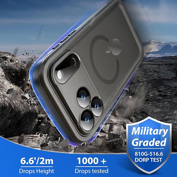 SPORTLINK for iPhone 17 Pro Max Case, IP68 Waterproof Military Protective Full - Image 5